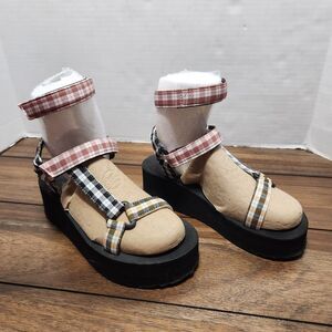 Sheln  Sandals Mulit Color Stripes 8